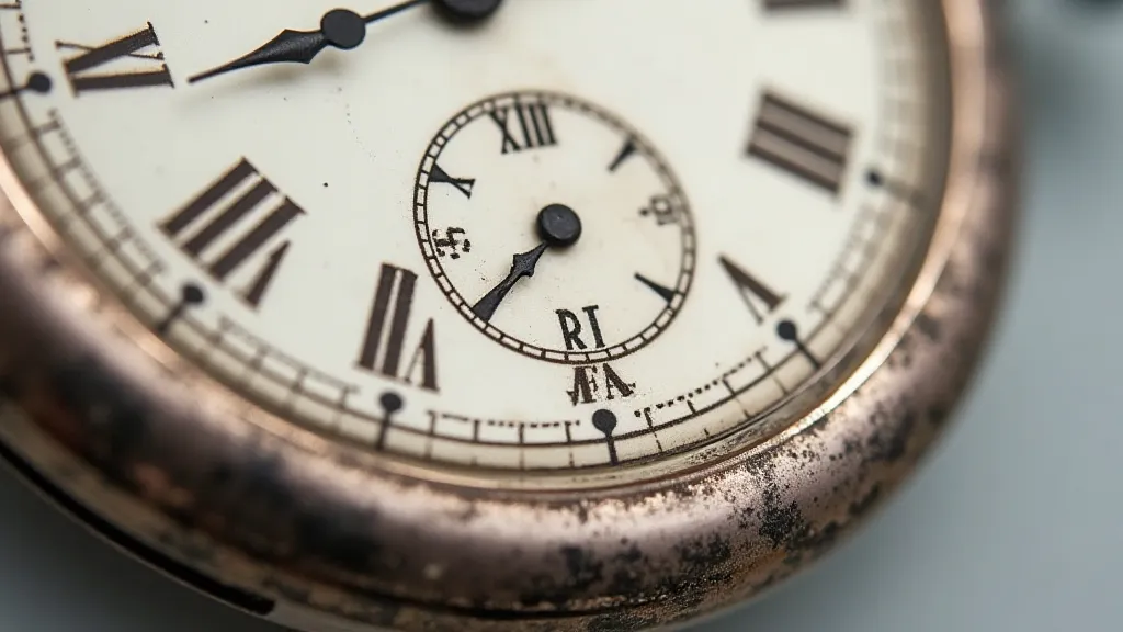 Markings on a silver pocket watch case
