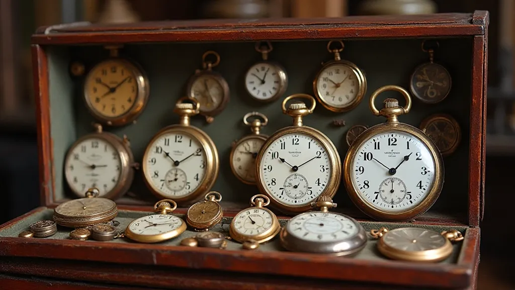 Collection of Swiss Pocket Watches