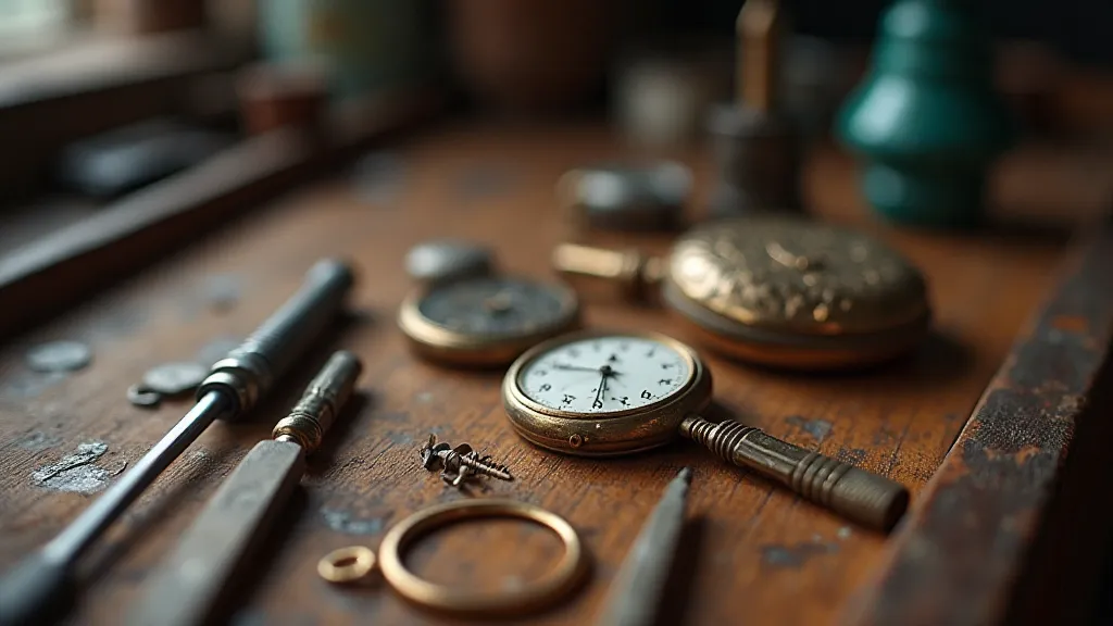 Pocket watch repair tools